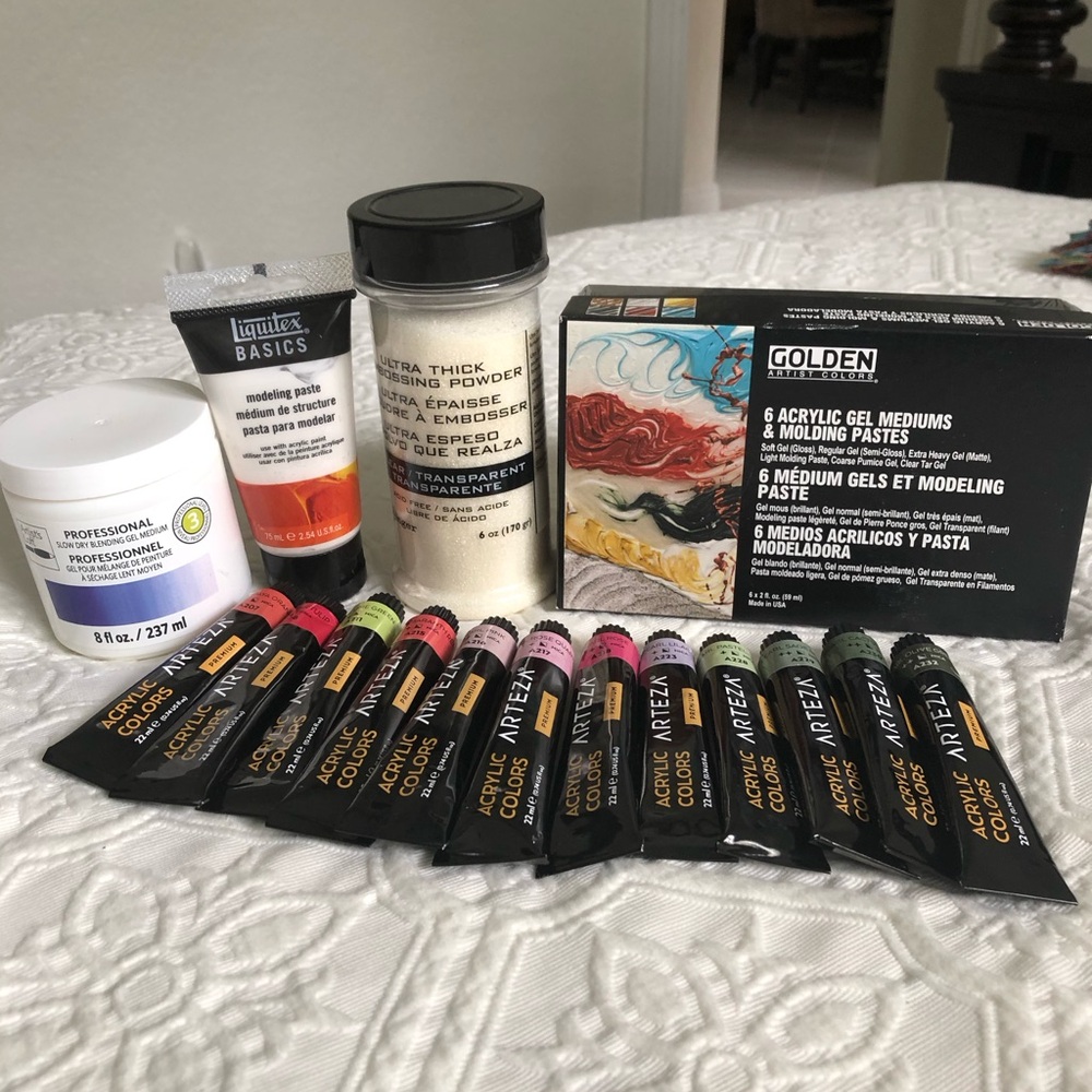 Acrylic Paint Art Set